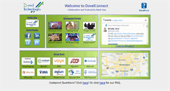 Desktop Screenshot of my.doveltech.com