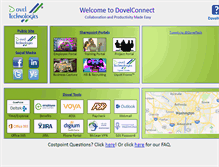Tablet Screenshot of my.doveltech.com