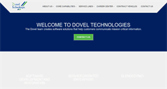 Desktop Screenshot of doveltech.com
